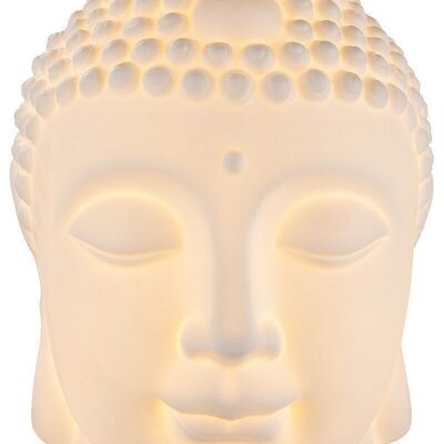 Testa di Buddha a LED in ceramica VE 2344