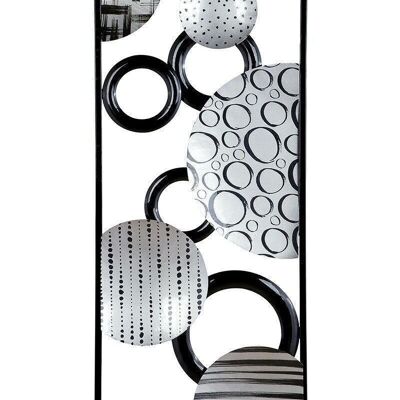 Metal wall relief "Bubbles" 430