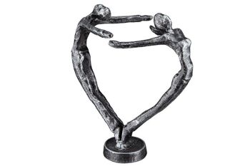 Sculpture design en fer "In Love" 447 3