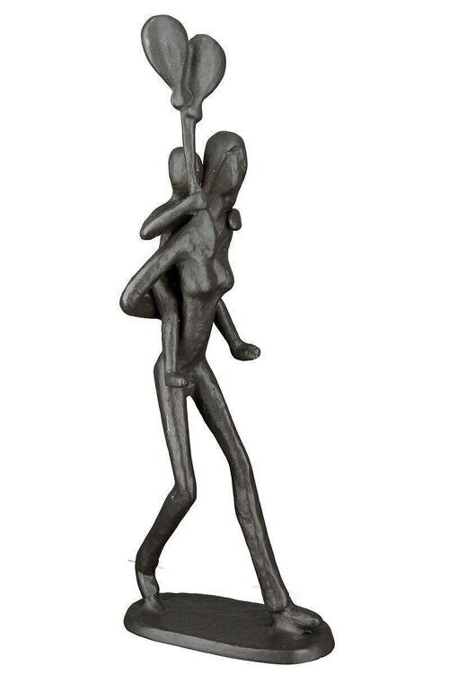 Eisen Design Skulptur"Huckepack" 448