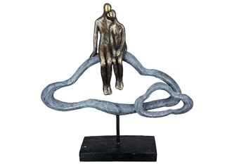 Sculpture en poly "Nuage d'amour" 528 3