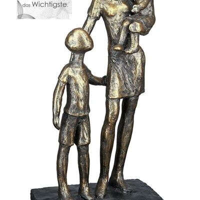 Poly Skulptur"Mutter m.Kindern"529