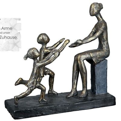 Poly sculpture "Dans mes bras"530