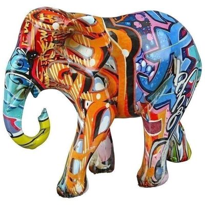 Poly Elephant Street Art VE 2 545