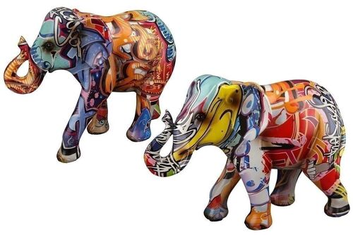 Poly Elefant Street Art VE 2 so546