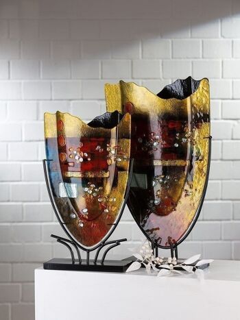 Vase décoratif en verre Perles 583 2