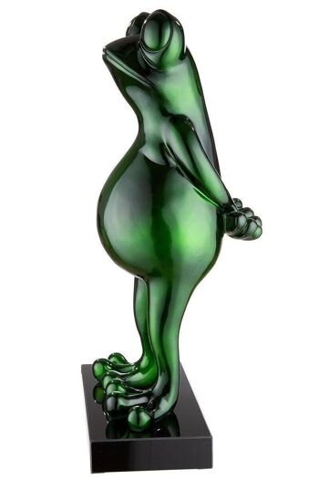 Poly Sculp "Grenouille" vert métallisé 597 3