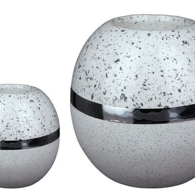 Ceramic tea light holder "Algarve" VE 6692