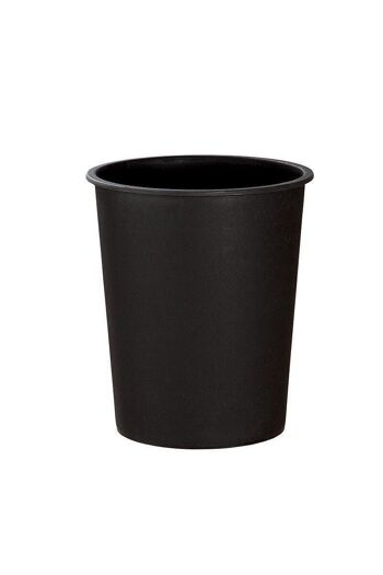 Vase décoratif Creasto "Nero" noir mat 709 3