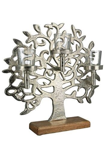 Lustre en aluminium arbre de vie VE 2712 3