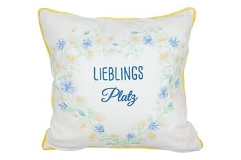 Coussin en tissu « Place préférée » VE 4 720 1