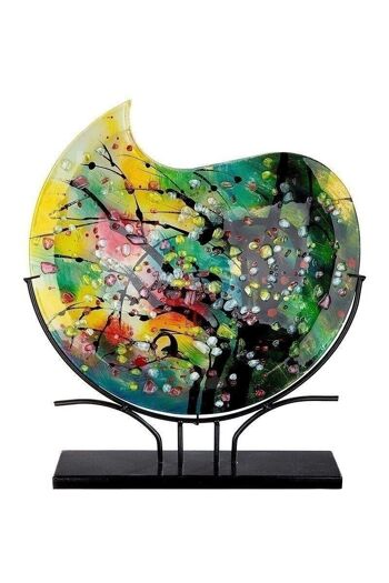 Glasart Déco vase rond "Nicosie" 746 1