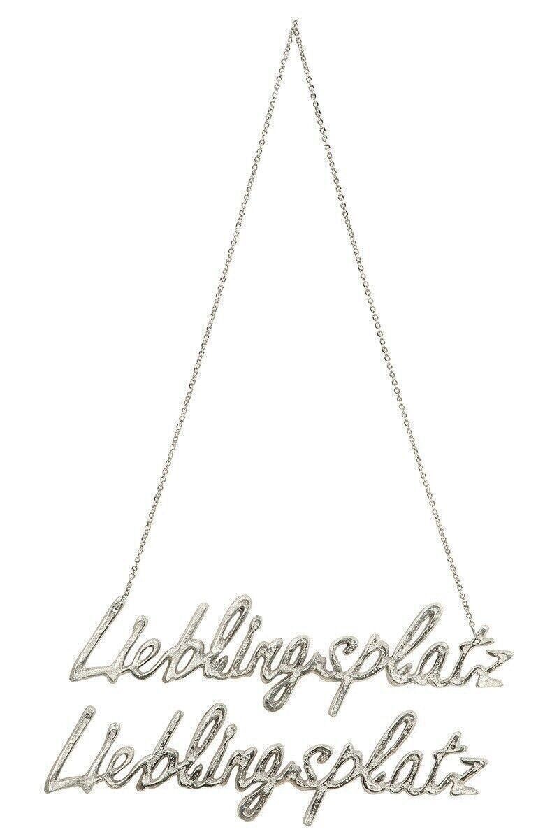 Aluminum hanger "Favorite Place" VE 4773