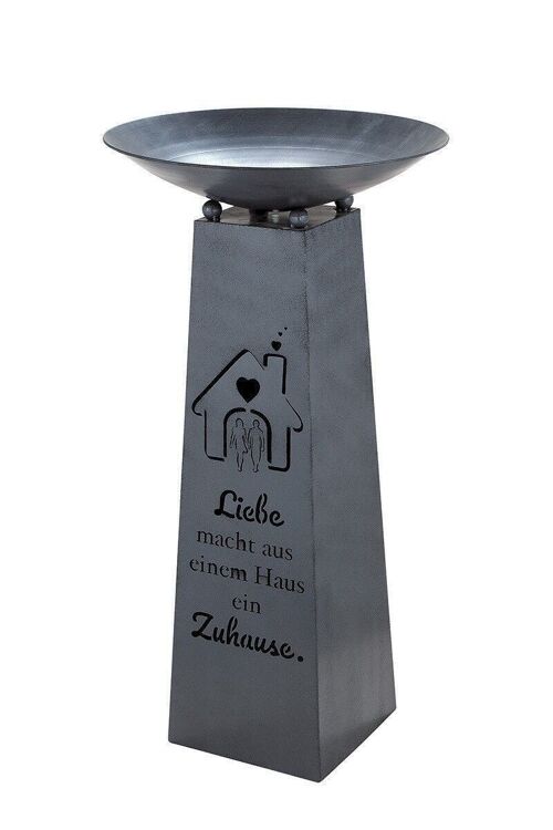 Metall Schalenständer "Zuhause" VE 4789