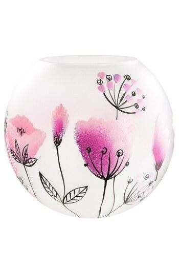 Vase boule en verre "Fleuri" VE 2803 3