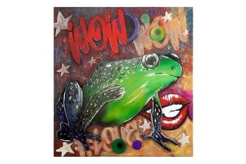 Tableau Street Art "Grenouille" 808 1