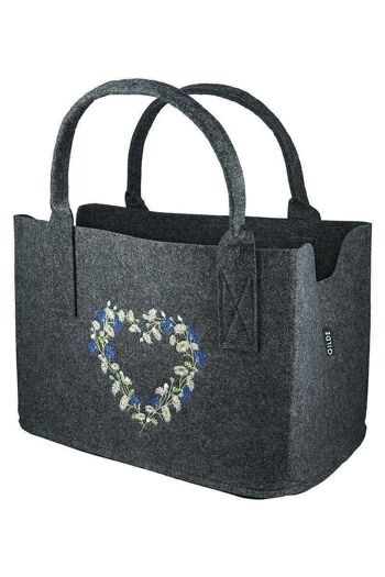 Sac en feutre "fleurs sauvages" VE 4 so849 3