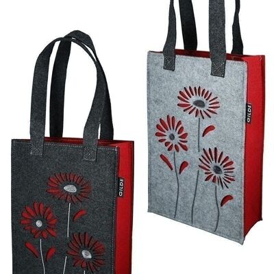 Borsa regalo in feltro "Gerbera" VE 8 so850