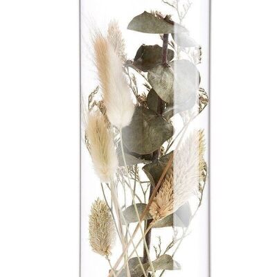 Jar of dried flowers in a jar VE 6877