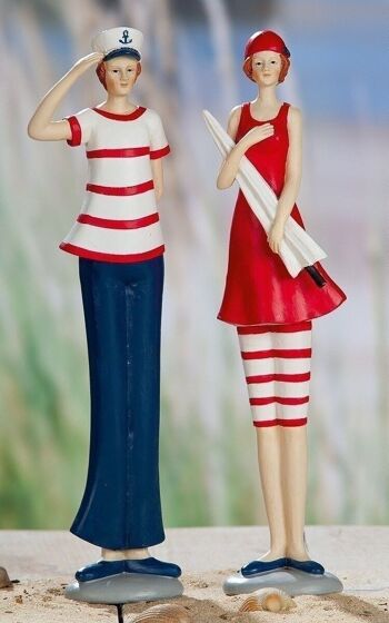 Figurine poly "Mieze & Matz" Ve 4 so950 2