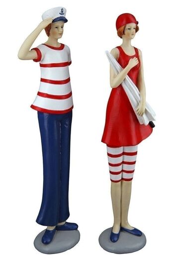 Figurine poly "Mieze & Matz" Ve 4 so950 4