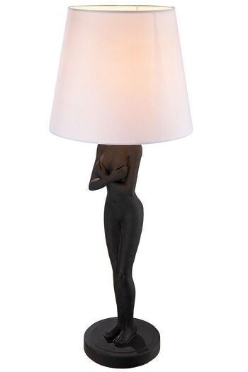 Lampe poly "Lady Black&White" 958 1