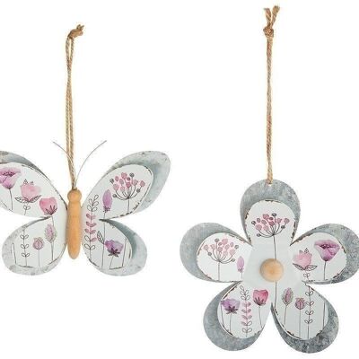 Metal hanger "Flowery" VE 12 so1021