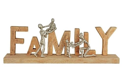 Holz Schriftzug "Family" 1032