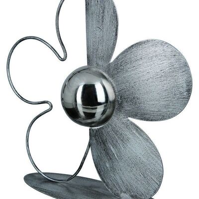 Metal flower "Flora" with ball VE 41055