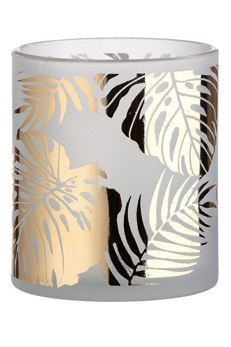 Lanterna in vetro "Ginkgo" VE 181080