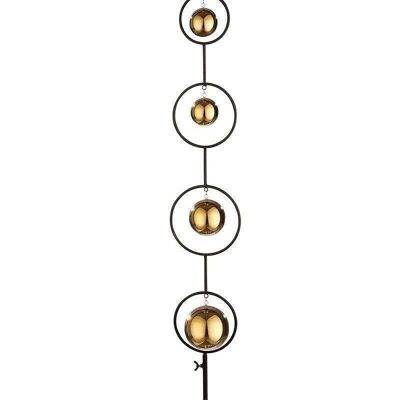 Stainless steel garden stake "Balls"1116