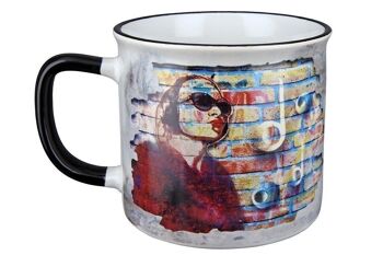 Mug en céramique Street Art "Musique" VE 61237 3