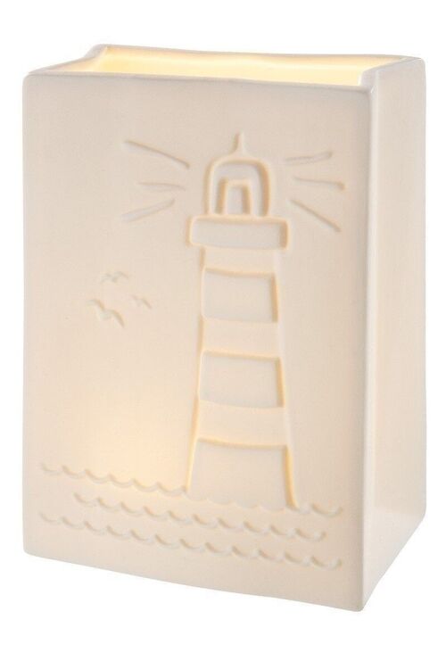 Porzell LED-Tasche "Leuchtturm" VE 41260