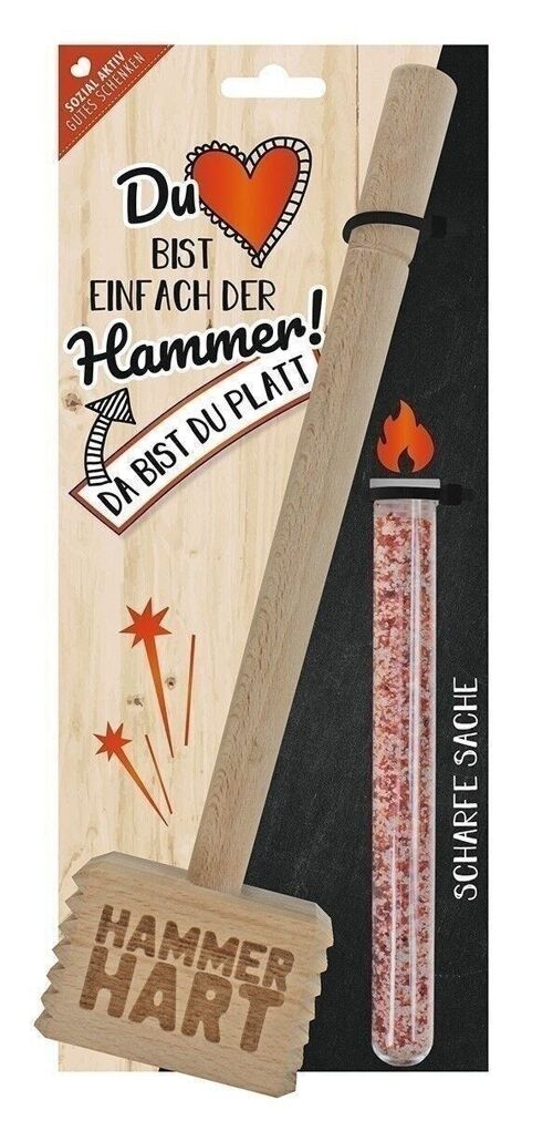 Holz Fleischhammer Du bist... VE 61315