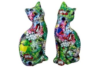 Chat assis poly street art VE 2 so1331 3