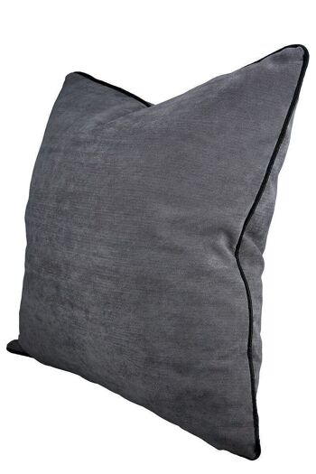 Coussin en tissu "Modesto" gris VE 31385 3