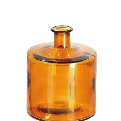 Glas Vase "Arturo" amber VE 41436