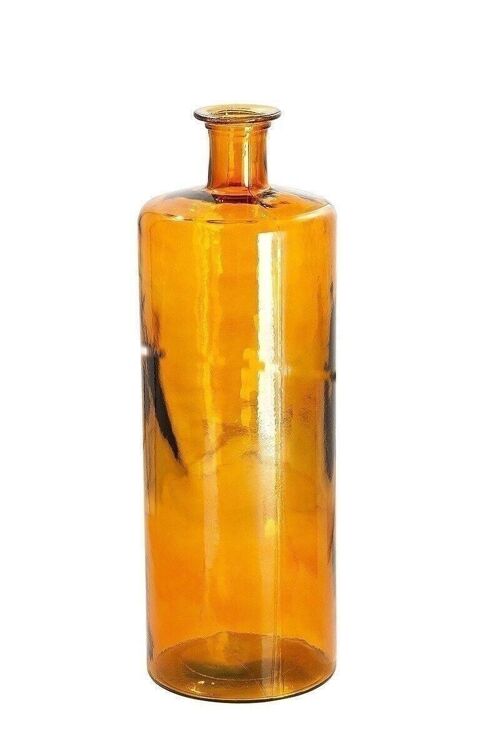 Glas Vase "Arturo" amber VE 21438