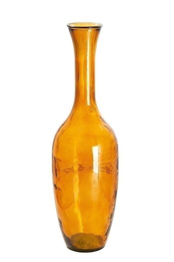 Vase de sol en verre "Arturo" ambre 1440 1