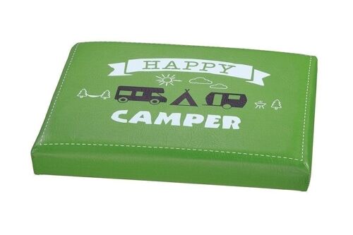 Kunstst Sitzpolster "Happy Camper" VE 61453
