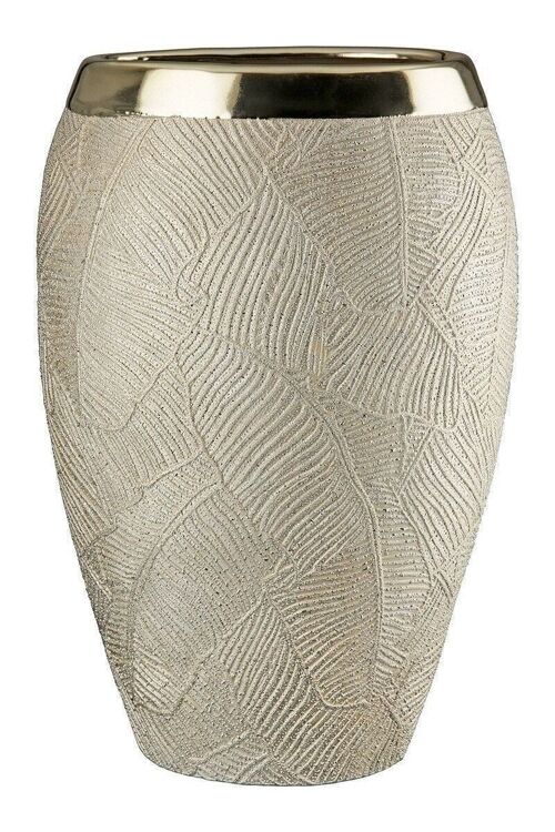 Keramik breite Vase "Cascade" 1475