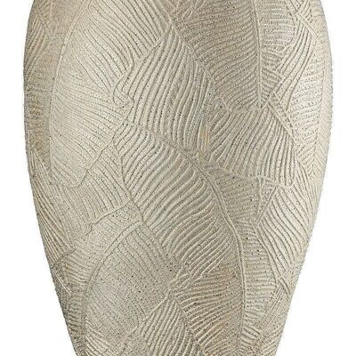 Ceramic wide vase "Cascade" 1475