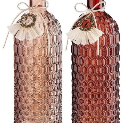 Jarrón botella de cristal "Ibiza" VE 6 so1484