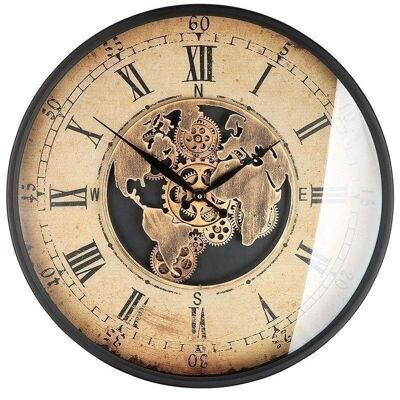 Reloj de pared de metal 1548 #deco