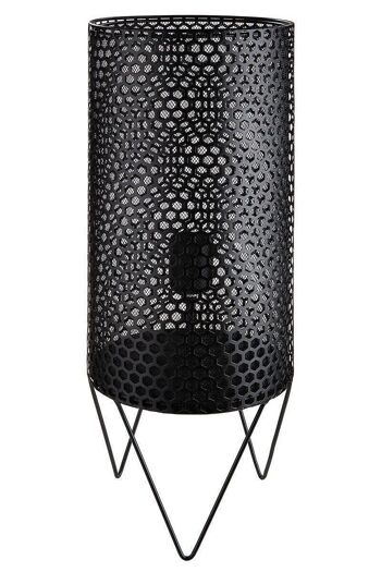 Lampe métal "Cage" noir mat1595 3