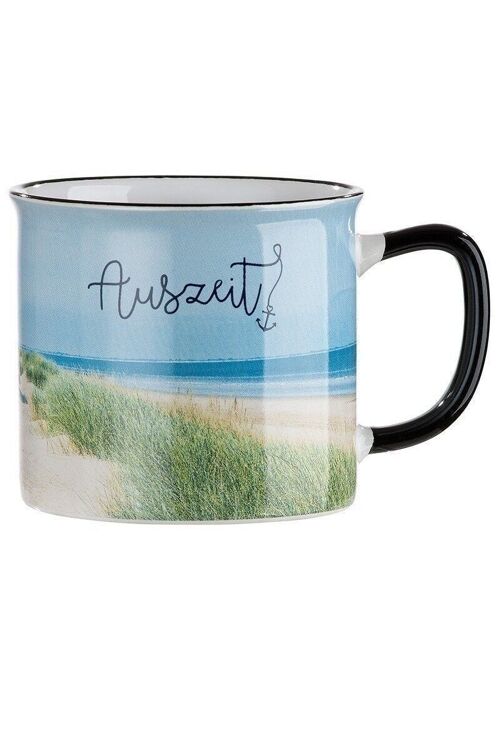 Keramik Tasse "Auszeit" VE 61623