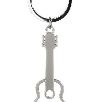 Metal keychain guitar VE 12 1668