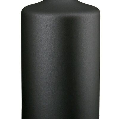 Pillar candle, black, metallic VE 61724