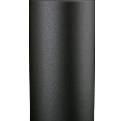 Pillar candle, black, metallic VE 61725