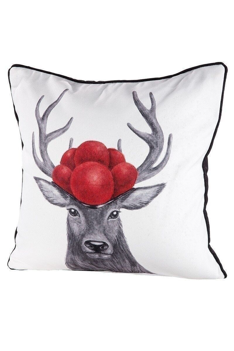 Cuscino in tessuto cervo con Bollenhut VE 31736